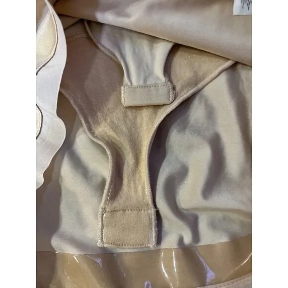 Spanx Shaper Dress Body Suit Womens L Used Nude 04112700 - Picture 4 of 16